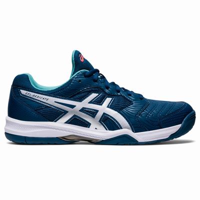 Férfi Asics Gel-dedicate 6 Teniszcipő AS9607524 Kék/Fehér